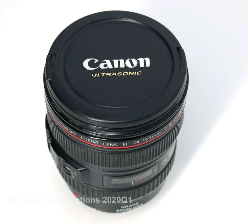 CANON EF 24-105mm F4L IS USM IMAGE STABILIZER ULTRASONIC ZOOM Lens for CANON Digital SLR Cameras