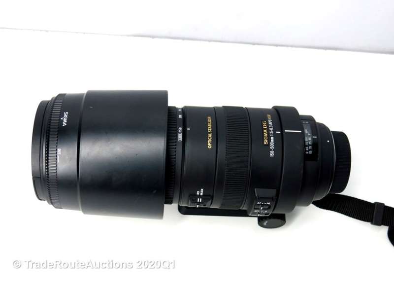 SIGMA 150-500mm F5-6.3 APO DG OS (OPTICAL STABILIZER) ZOOM Lens for NIKON DSLR Cameras
