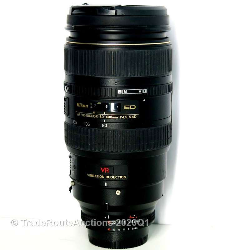 Nikon 80-400mm f4.5-5.6D ED AF VR Zoom Lens for Nikon Digital SLR Cameras