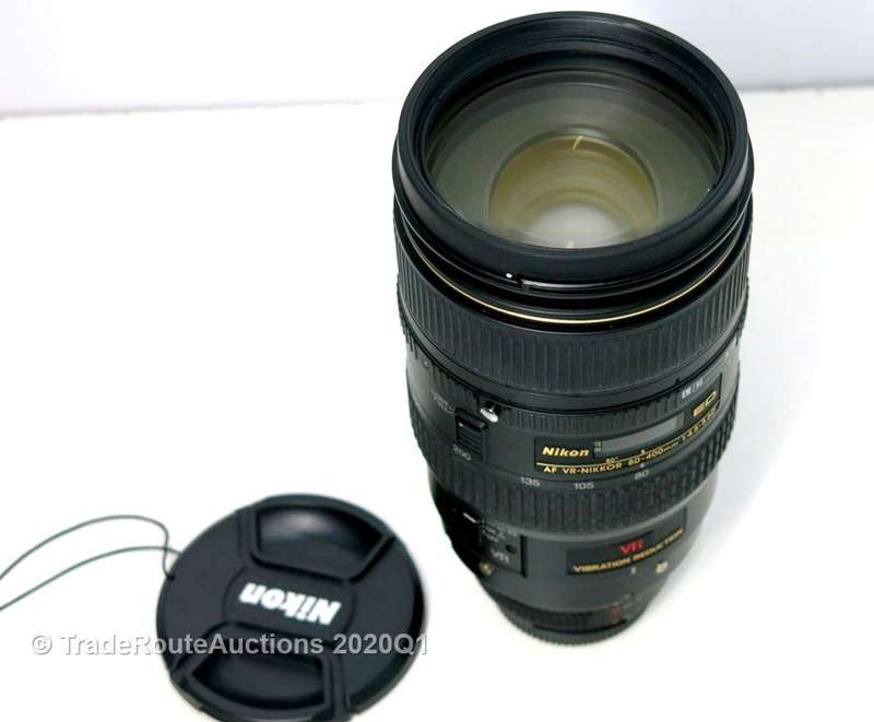 Nikon 80-400mm f4.5-5.6D ED AF VR Zoom Lens for Nikon Digital SLR Cameras