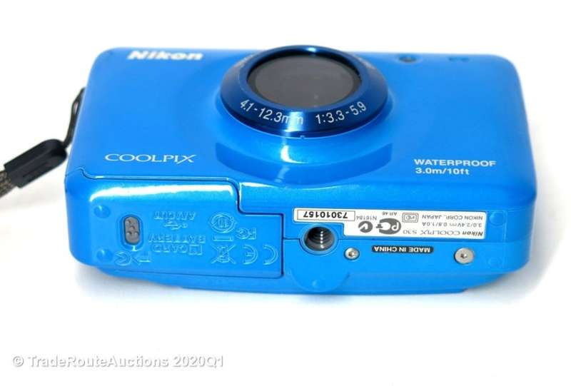 Waterproof - Nikon COOLPIX S30 10.1 MP Digital Camera with 3x Zoom Nikkor Glass Lens
