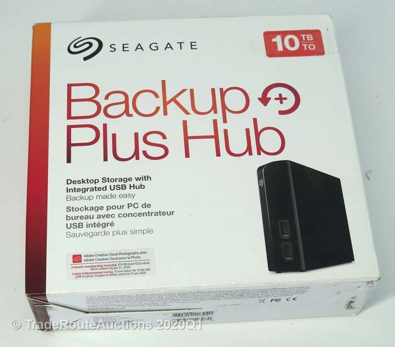 SEAGATE 10TB BACKUP PLUS DESKTOP HUB - STEL10000400