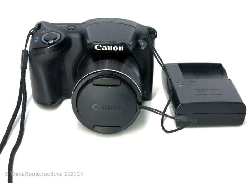 Canon PowerShot SX430 IS Built-in Wi-Fi / NFC Black Digital Camera 20.0MP 45X ZOOM