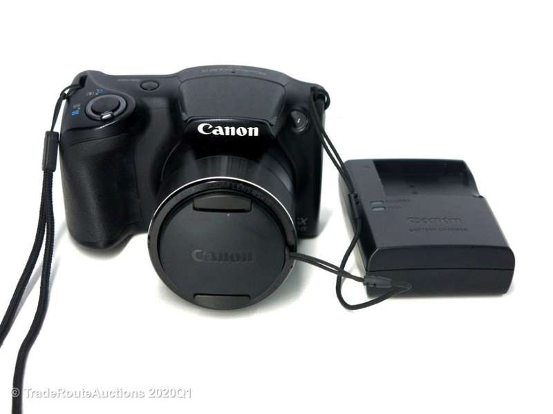 Canon PowerShot SX430 IS Built-in Wi-Fi / NFC Black Digital Camera 20.0MP 45X ZOOM