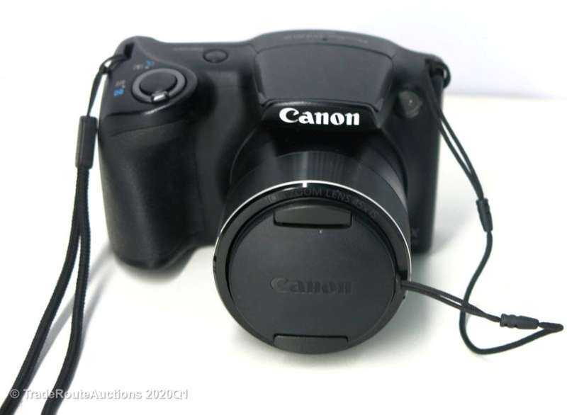 Canon PowerShot SX430 IS Built-in Wi-Fi / NFC Black Digital Camera 20.0MP 45X ZOOM