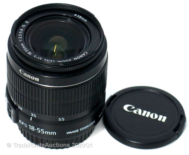 Canon EF-S 18-55mm f/3.5-5.6 IS ii DSLR Lens for Canon DSLR Cameras