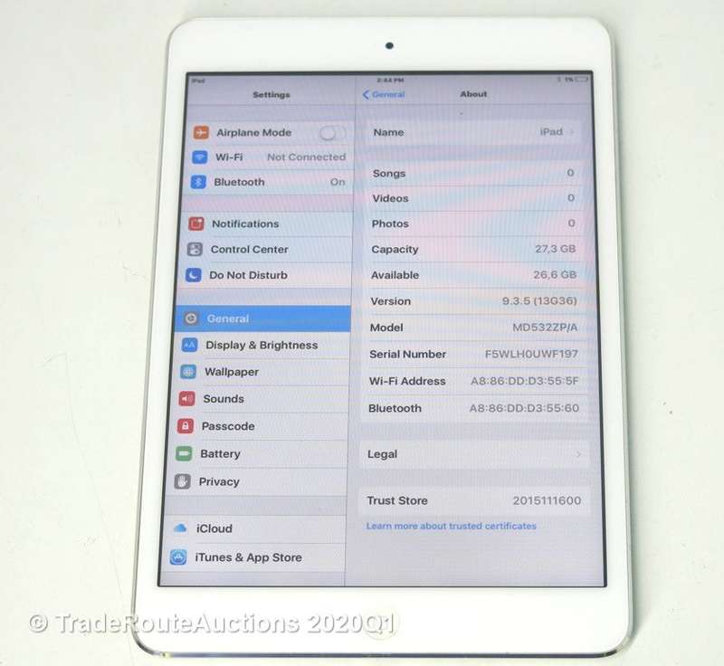 APPLE IPAD MINI | 32GB | WiFi | WHITE | MD532ZP/A | GENUINE APPLE | IPAD MINI
