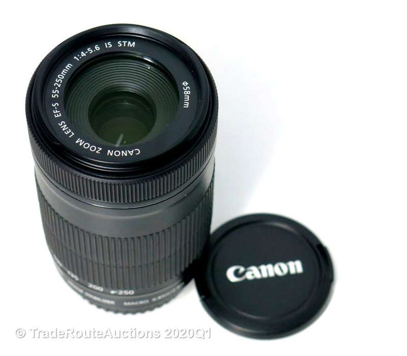 Canon EF-S 55-250m IS (Image Stabilizer) STM  Lens for Canon DSLR Cameras