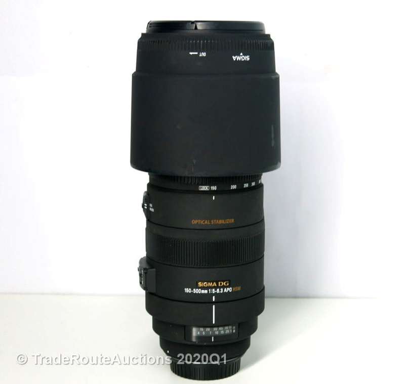 SIGMA 150-500mm F5-6.3 APO DG OS (OPTICAL STABILIZER) ZOOM Lens for CANON DSLR Cameras