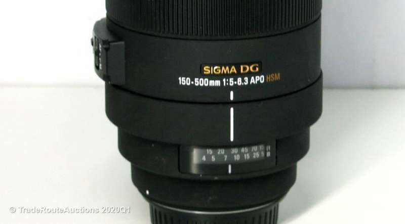 SIGMA 150-500mm F5-6.3 APO DG OS (OPTICAL STABILIZER) ZOOM Lens for CANON DSLR Cameras
