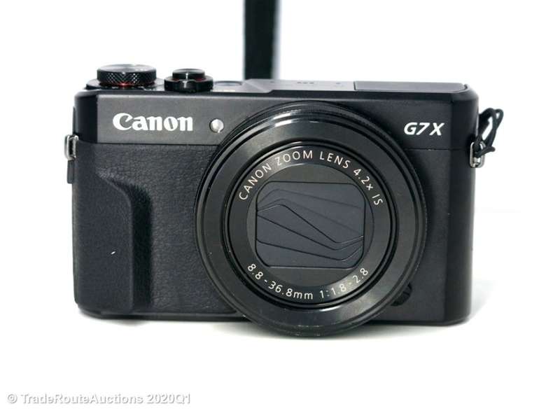 Canon PowerShot G7X MK II Digital Camera (20.1 MP, 4.2x Zoom) BUILT IN WIFI FLIP LCD