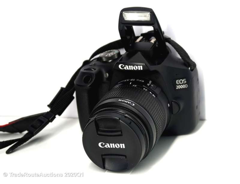 Canon 2000D DSLR Lens Kit  with Canon 18-55 Lens