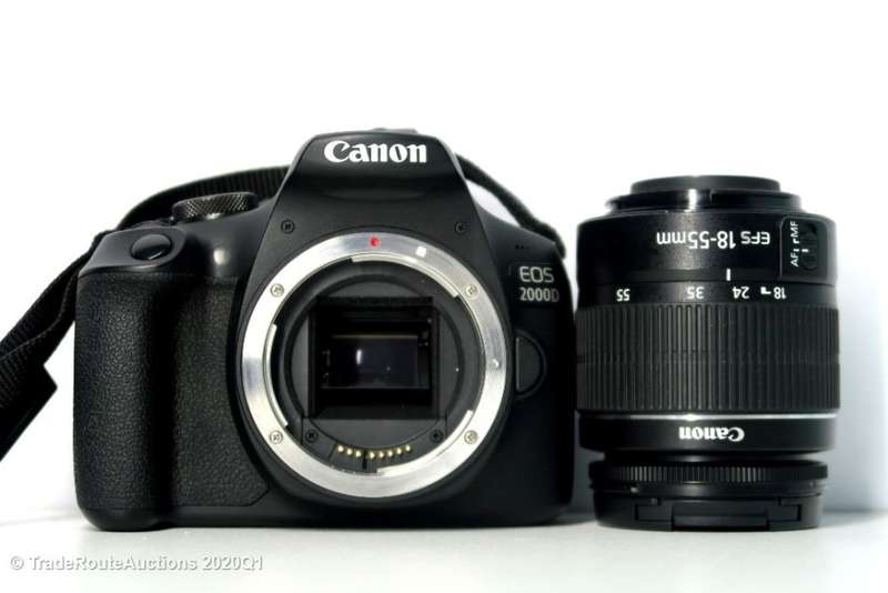 Canon 2000D DSLR Lens Kit  with Canon 18-55 Lens