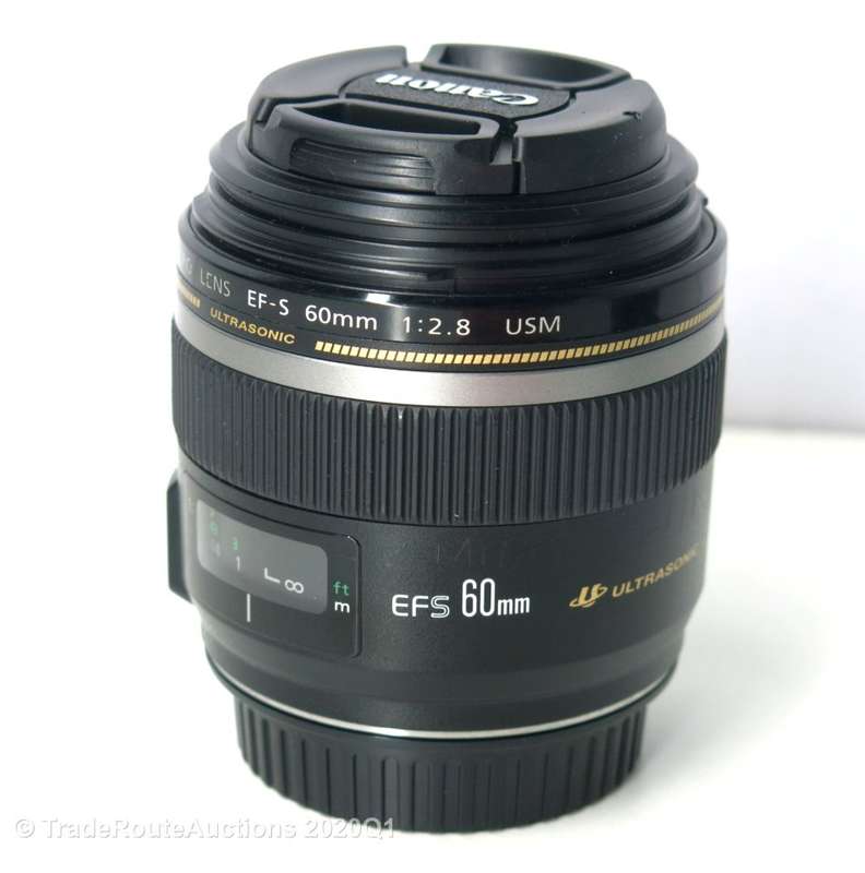 Canon EF-S 60mm f/2.8 USM Lens for Canon DSLR CAMERAS