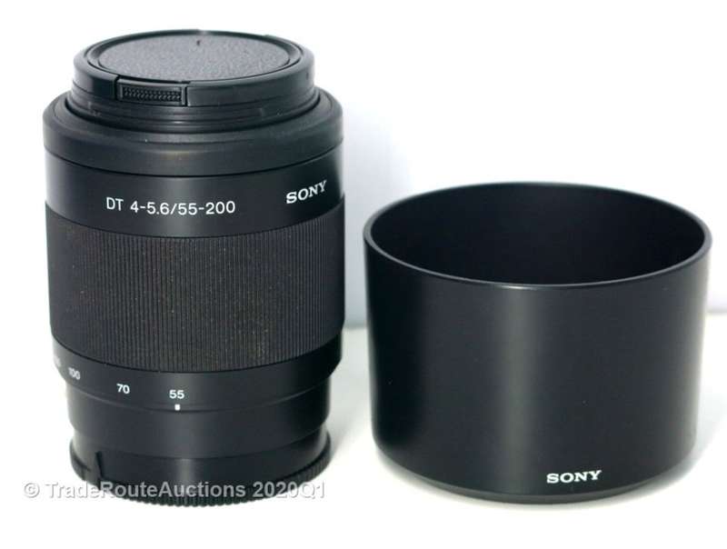 Sony 55-200mm f/4-5.6 Compact Super Telephoto Zoom Lens - For Sony DSLR Cameras