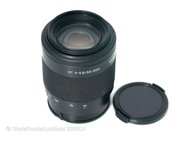 Sony 55-200mm f/4-5.6 Compact Super Telephoto Zoom Lens - For Sony DSLR Cameras