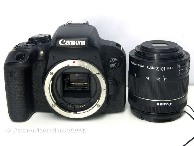 Canon EOS 800D DIGITAL SLR CAMERA KIT WITH 18-55MM IS STM LENS | 24.2 MP FULL HD | WIFI