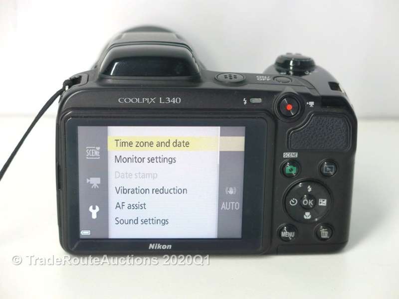 Nikon CoolPix L340 | 20 MegaPixels Digital Camera | 28x Optical Zoom HD | (Black)