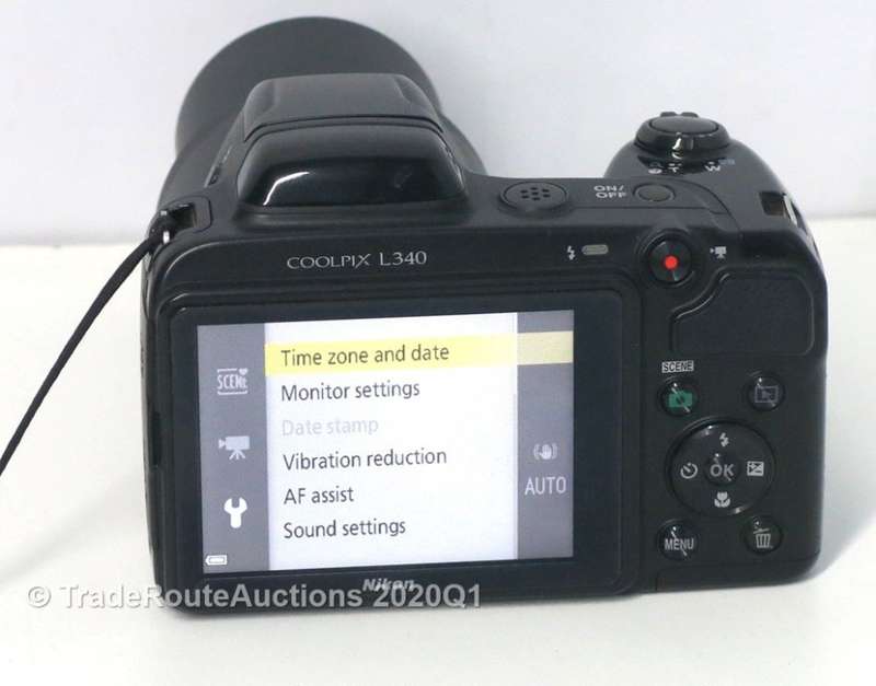 Nikon CoolPix L340 | 20 MegaPixels Digital Camera | 28x Optical Zoom HD | (Black)