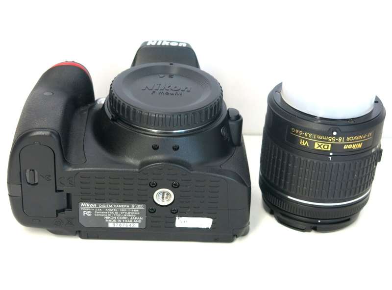 NIKON D5300 DSLR CAMERA BODY [ WiFi & GPS] - [ 24.2 MP ] - [ DX ] WITH 18-55 VR II Lens Kit