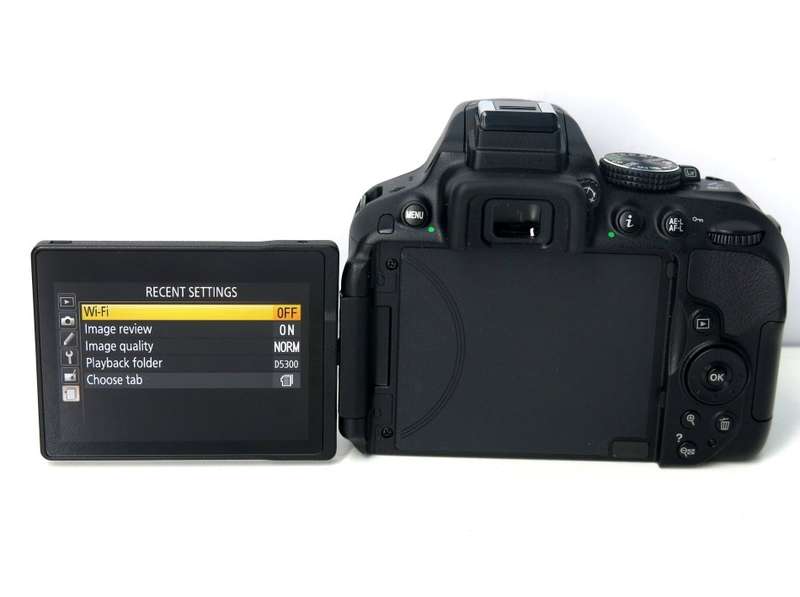 NIKON D5300 DSLR CAMERA BODY [ WiFi & GPS] - [ 24.2 MP ] - [ DX ] WITH 18-55 VR II Lens Kit