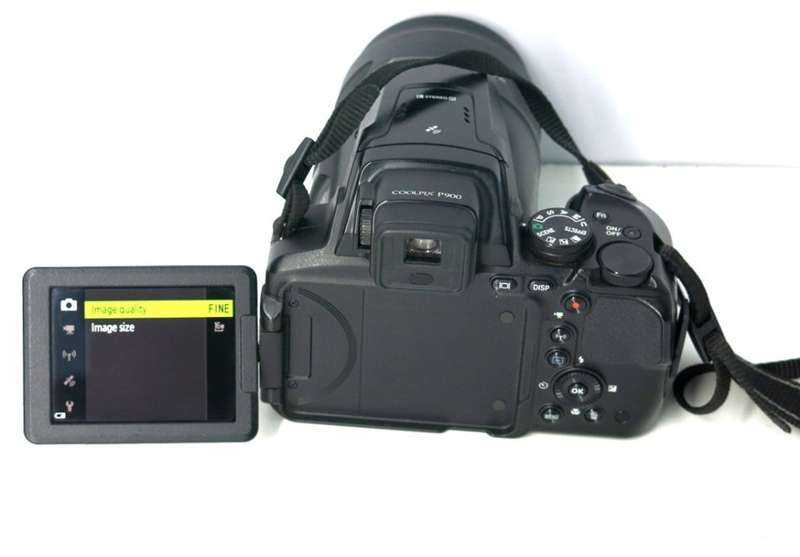 Nikon COOLPIX P900 Digital Camera, 83x Optical Zoom Full HD 1080/60p Video