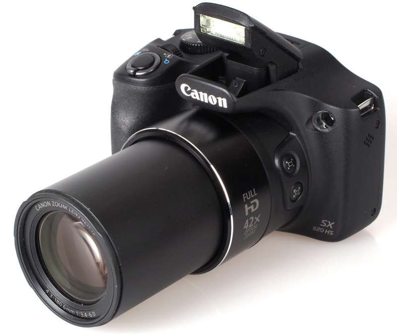 Canon PowerShot SX520 HS 16.0MP 42X zoom Digital Camera - 84X ZOOMPLUS