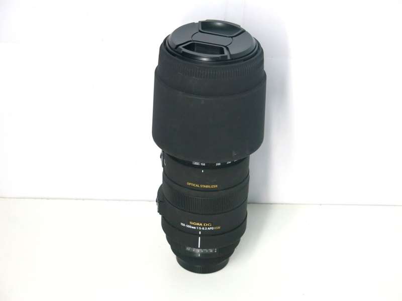 SIGMA 150-500mm F5-6.3 APO DG OS (OPTICAL STABILIZER) ZOOM Lens for SONY / MINOLTA DSLR Cameras