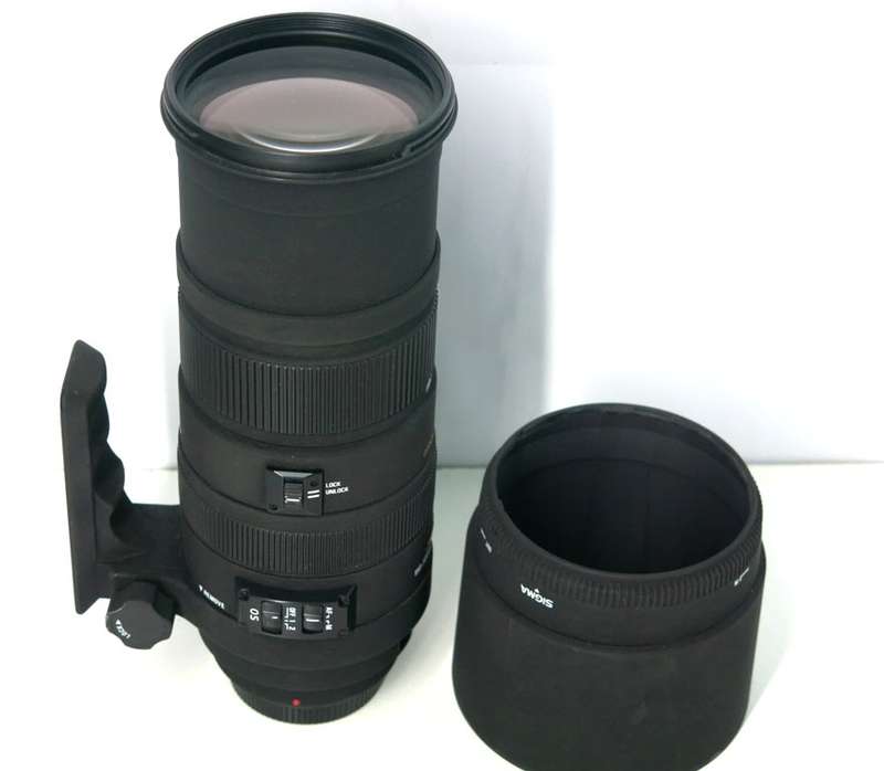 SIGMA 150-500mm F5-6.3 APO DG OS (OPTICAL STABILIZER) ZOOM Lens for SONY / MINOLTA DSLR Cameras