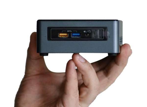 Intel NUC Mini-PC NUC7i3BNH | CORE i3 7100U 7th Gen 2.4GHz | 4GB RAM | 500GB HDD