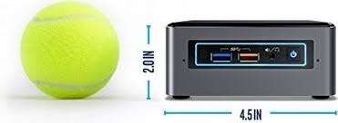 Intel NUC Mini-PC NUC7i3BNH | CORE i3 7100U 7th Gen 2.4GHz | 4GB RAM | 500GB HDD