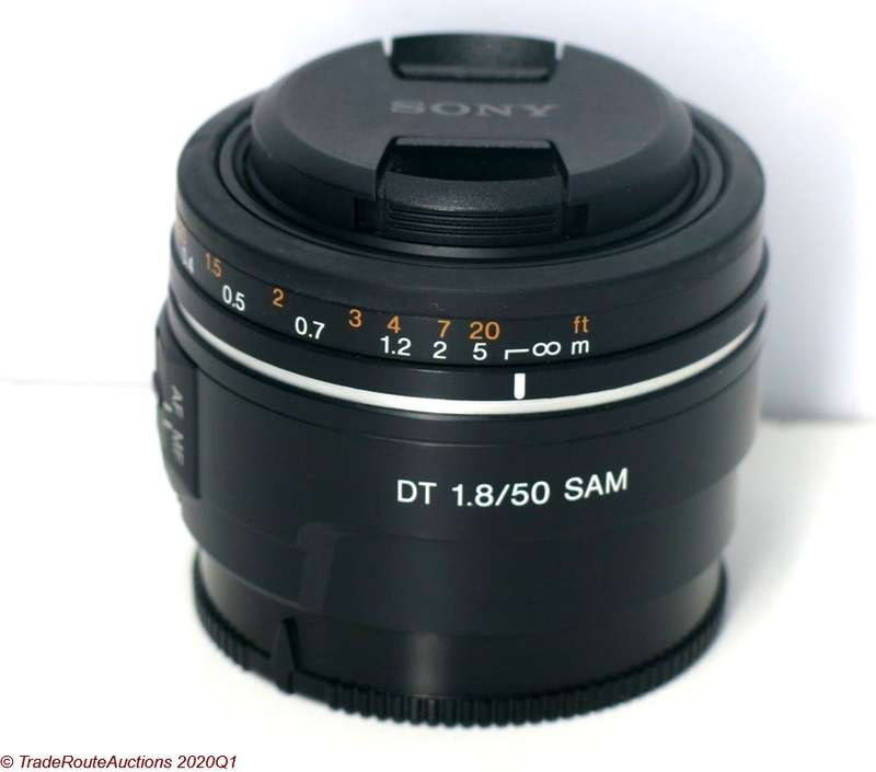Sony DT 50mm F1.8 SAM Lens for SONY DSLR Cameras - A mount