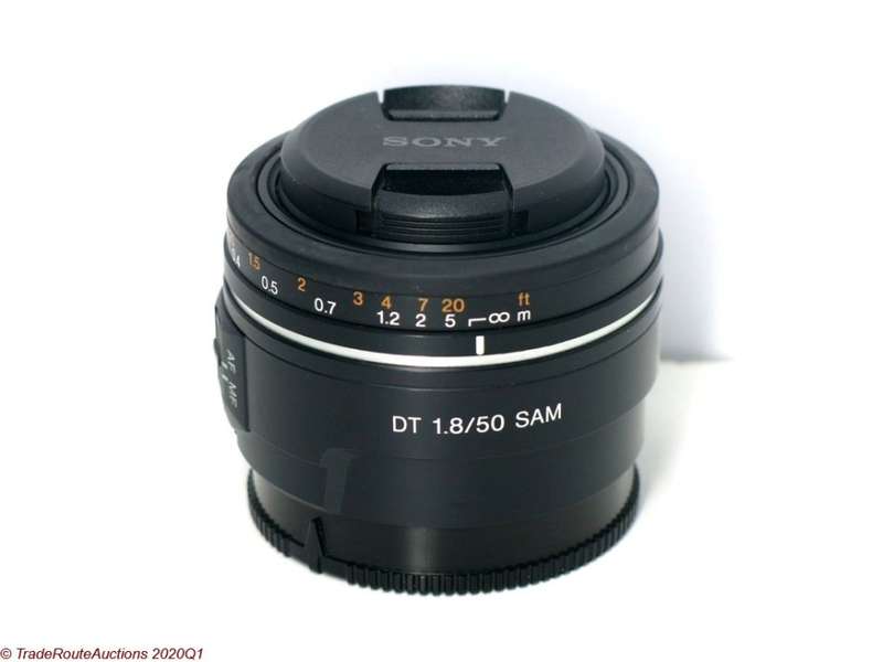 Sony DT 50mm F1.8 SAM Lens for SONY DSLR Cameras - A mount