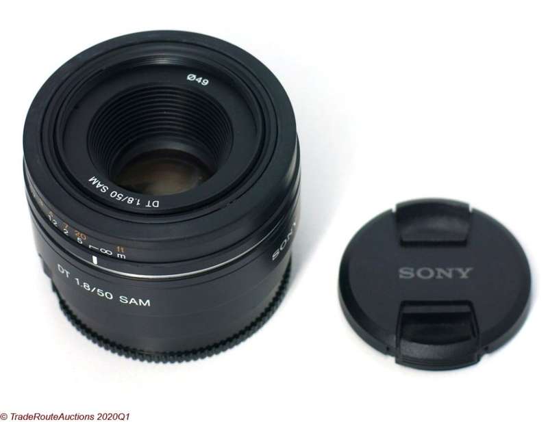 Sony DT 50mm F1.8 SAM Lens for SONY DSLR Cameras - A mount