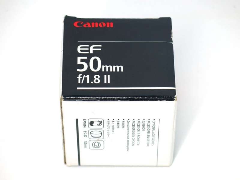 Canon EF 50mm f/1.8 II Lens - Fits Canon Cameras