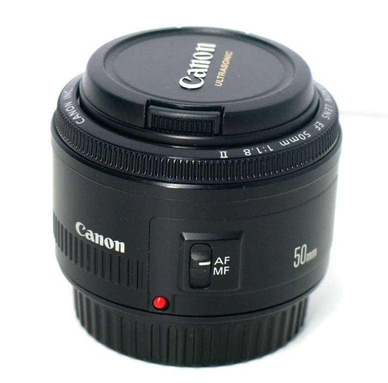Canon EF 50mm f/1.8 II Lens - Fits Canon Cameras