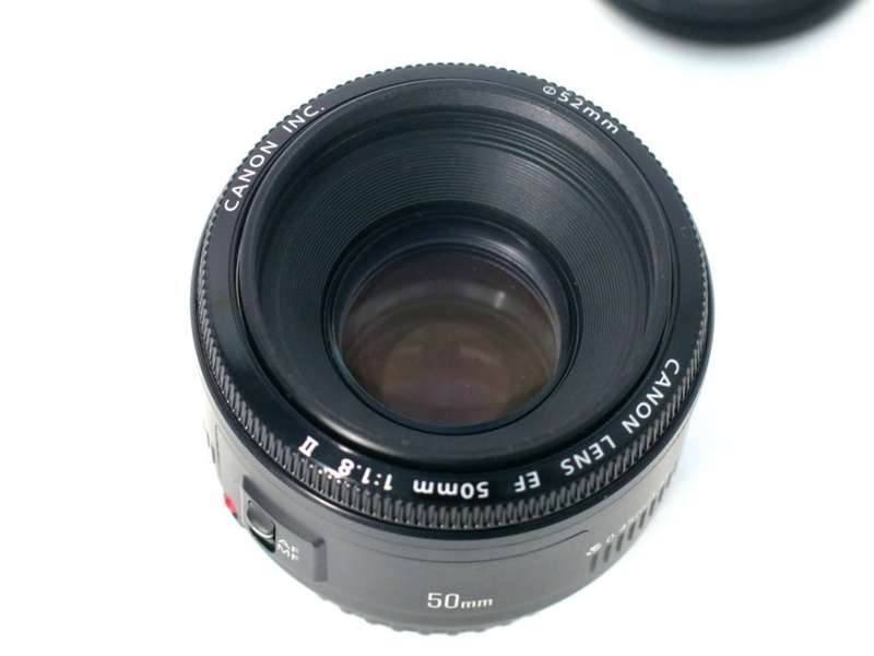Canon EF 50mm f/1.8 II Lens - Fits Canon Cameras