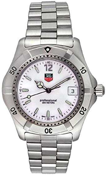 Tag Heuer 2000 WK1111 Professional Watch Mens White face