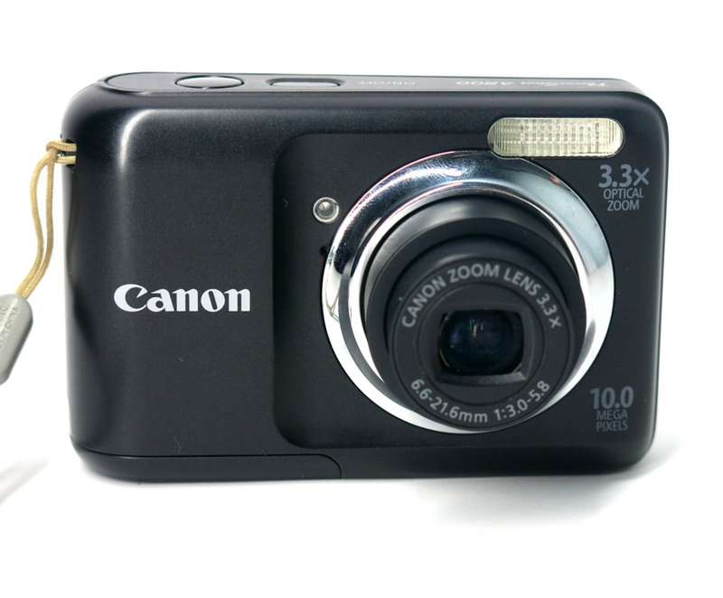 Canon Powershot A800 10 MP Digital Camera with 3.3x Optical Zoom (Black)