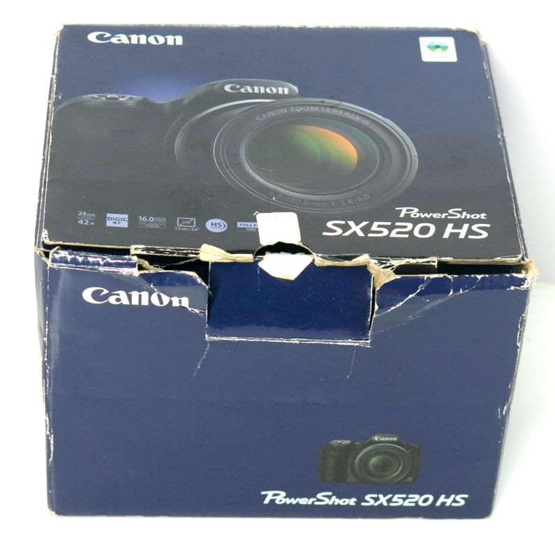 Canon PowerShot SX520 HS 16.0MP 42X zoom Digital Camera - 84X ZOOMPLUS