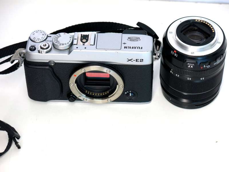 Fujifilm X-E2 | 16.3 MP Mirrorless Digital Camera | 3.0-Inch LCD | 18-55mm OIS Lens | WiFi