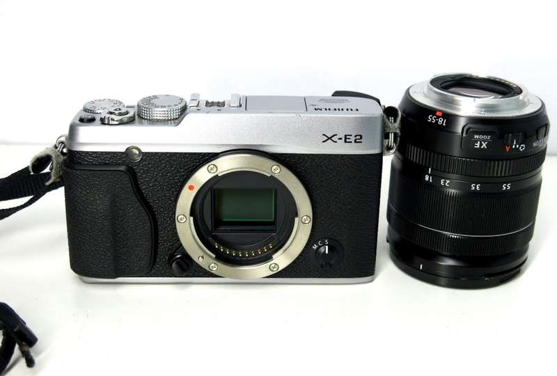 Fujifilm X-E2 | 16.3 MP Mirrorless Digital Camera | 3.0-Inch LCD | 18-55mm OIS Lens | WiFi