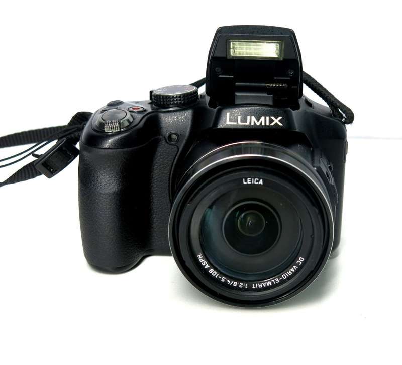 Leica Lens - Panasonic Lumix DMC-FZ200 12.1 MP Digital Camera 24x Optical Zoom