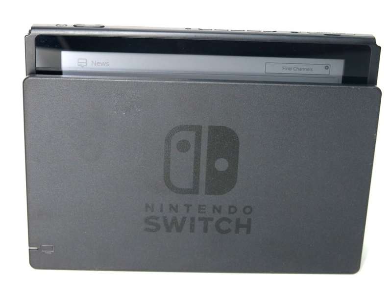 Nintendo Switch Console With Neon Red and Neon Blue Joy-Con