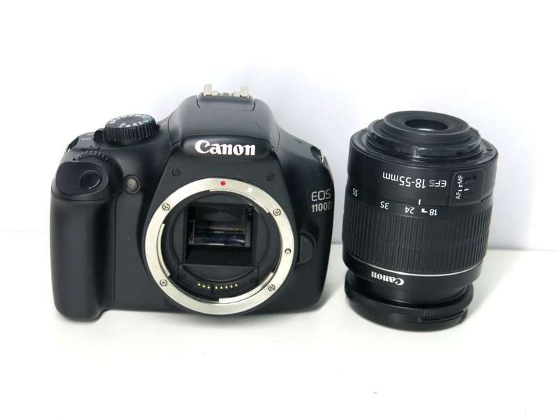 Canon EOS 1100D Digital Camera Body 12.3 MP HDMI with 18-55 Canon Lens Professional KIT