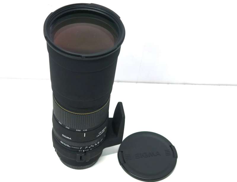 SIGMA 170-500mm F5-6.3 APO Aspherical Telephoto Zoom Lens for CANON - HUGE LENS