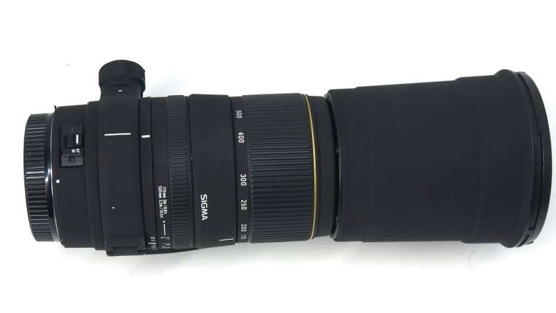 SIGMA 170-500mm F5-6.3 APO Aspherical Telephoto Zoom Lens for CANON - HUGE LENS