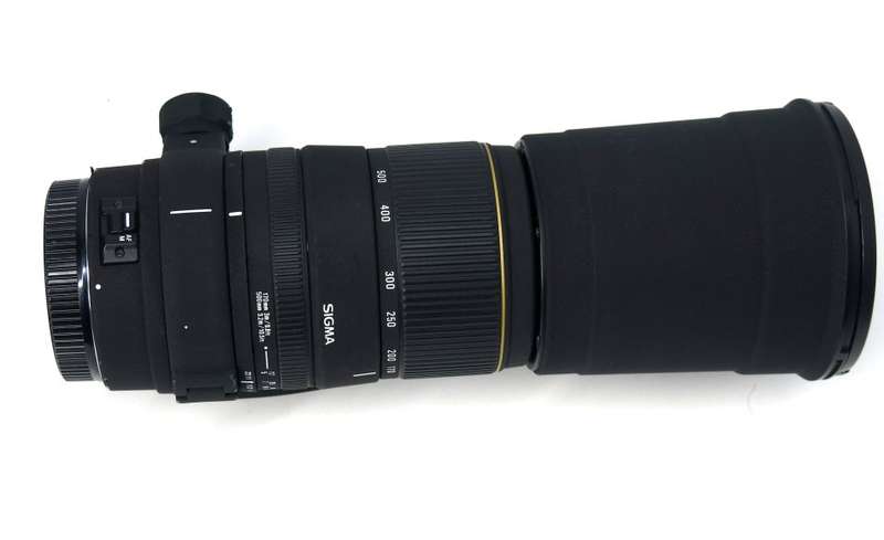 SIGMA 170-500mm F5-6.3 APO Aspherical Telephoto Zoom Lens for CANON - HUGE LENS