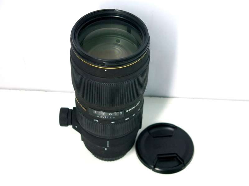 Sigma 70-200mm EX APO DG F/1:2.8 ii Lens for CANON DLSR Cameras