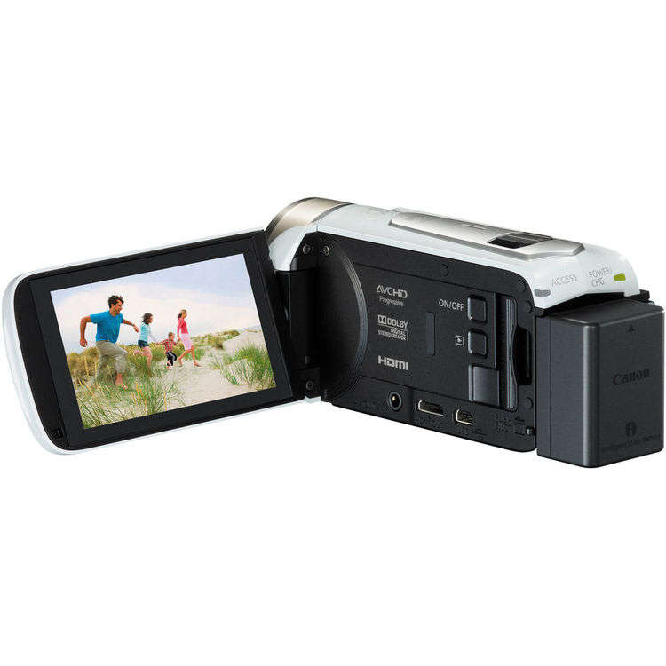 Canon Legria HF R506 HD Camcorder Handycam (3.2MP, 32x Optical Zoom, 57x Advanced Zoom, OIS) 3" LCD